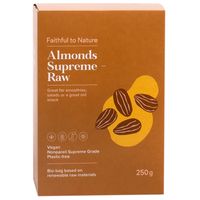 Faithful to Nature Almonds Supreme - Raw
